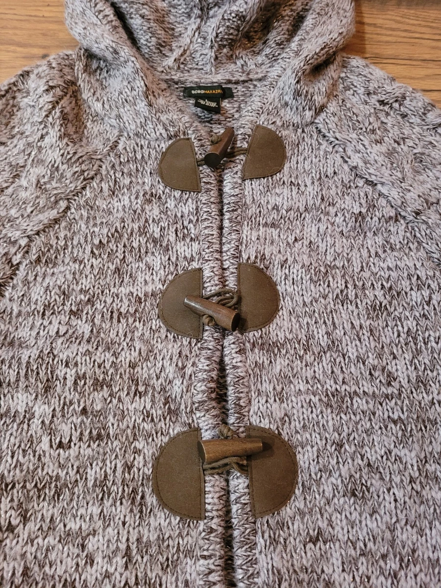 Bcbg poncho best sale sweater