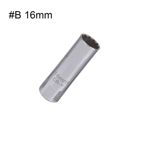 14/16mm Universal Thin Wall Joint Spark Plug Socket Magnetic Wrench Removal Tool - Picture 18 of 20