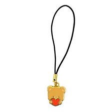 Heart Mocha Mini Phone Charm Enamel Authentic Merchandise 4" Inches Long for ...