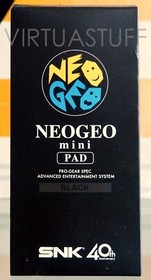 SNK NEOGEO MINI BUNDLE (BLACK PAD EDITION) JAPAN MARKET, JPN VERSION, BRAND NEW!