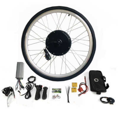 28 Zoll 48V 1000W Elektrofahrrad Vorderrad Umbausatz Conversion Kit Neu