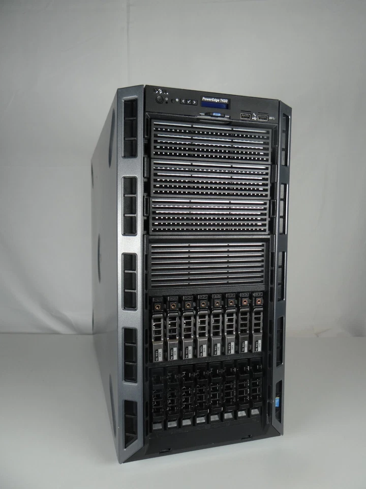 Dell PowerEdge T430 2xE5-2699 V3 2.30GHz 36CORE 256GB 12x1.8T SAS 12G H730 Tower - Image 4 of 4