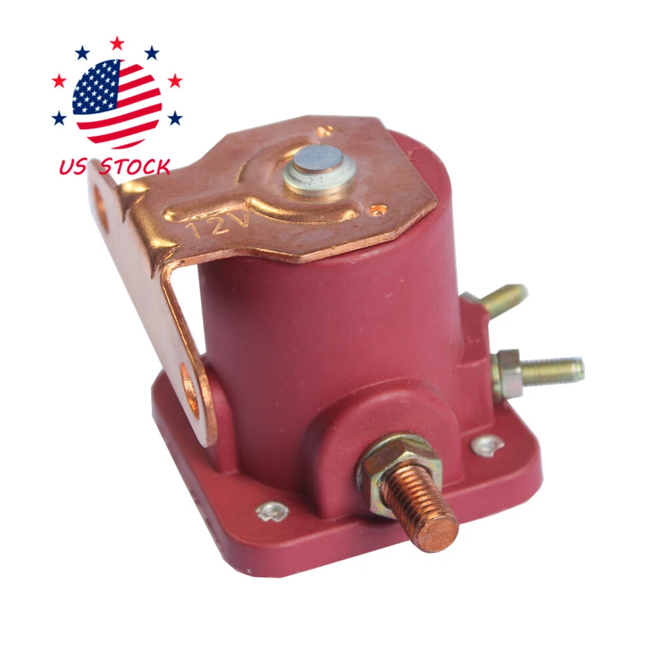 Red Solenoid Relay 12V Heavy Duty FIT FOR Ford Starter Car Truck - SW3 - SNL135 Foto 4 de 4