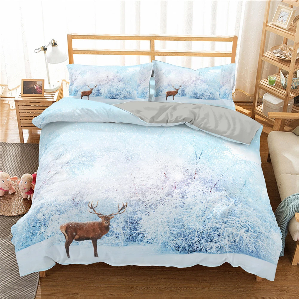 Deer comforter cheap queen set