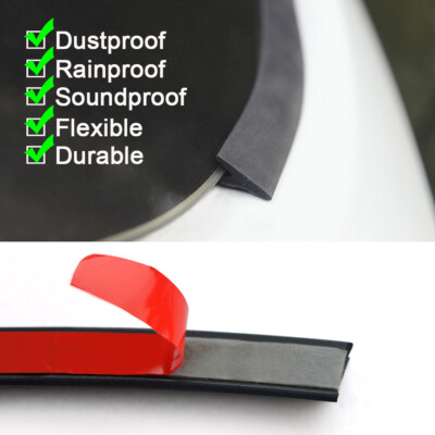 Car Seal Under Front Windshield Panel Sealed Trim Moulding Strip Kit Rubber 2M