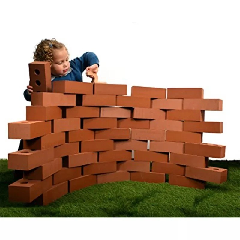 100 Luxury Life-size Foam Toy Bricks For Kids - Build For Fun, STEM,  Educational