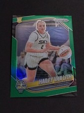 HAILEY VAN LITH RC 2025 Prizm Basketball WNBA Holo Green Parallel #2 Sky Rookie