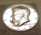 1964 Kennedy  Proof 90% Silver     Blazing Luster #504 - 5