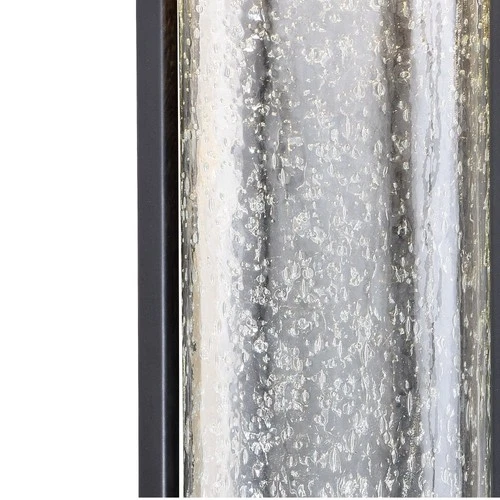 Logan 1-Light Outdoor Wall Sconce in Contemporary and Rectangular Style 15.5 - Picture 5 of 6