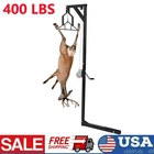 Truck Hitch Deer Hoist with Winch Lift Gambrel Set Adjustable Hitch 400LBS