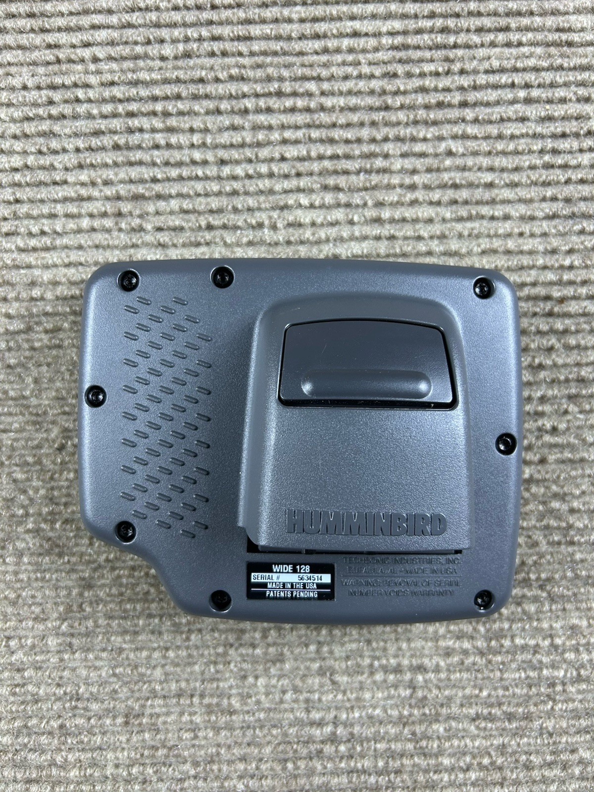 Humminbird Wide 128 Head Unit Sonar FISHFINDER