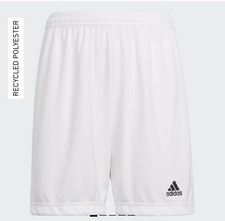 adidas Entrada ENT22 Youth Shorts Large Football/Soccer Shorts HG6292 - White