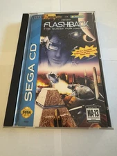 Flashback: The Quest for Identity (Sega CD, 1993) – Complete – Tested & Working