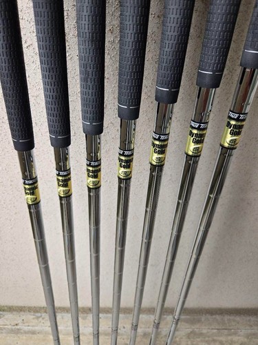 ◼️7pcs◼️ Lefty TaylorMade R9 TP Iron Set 7clubs 4-9,Pw Flex R Dynamic Gold R300 - Picture 4 of 7