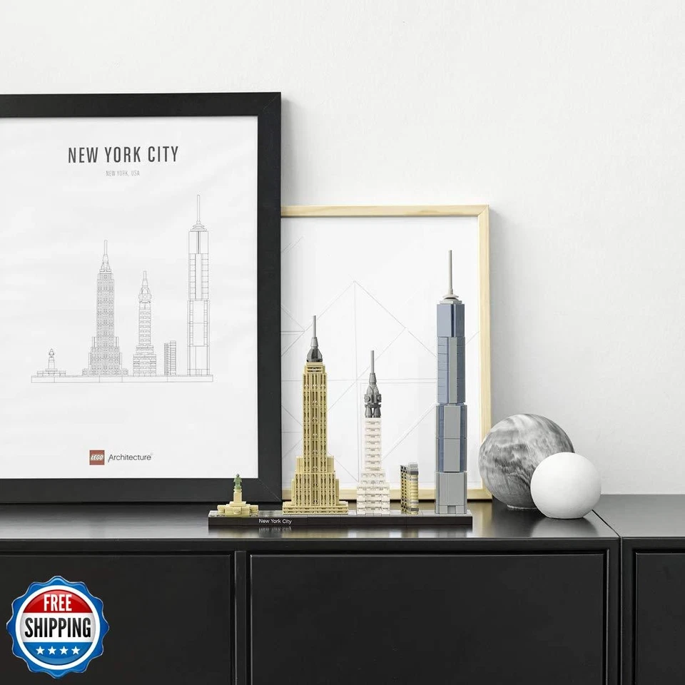LEGO Architecture New York City Model Kit - Bedroom or Office Decor for Kids  - Image 4 of 4