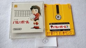 Volley Ball Volleyball FAMICOM DISK SYSTEM/Disk and Case/tested-a430-