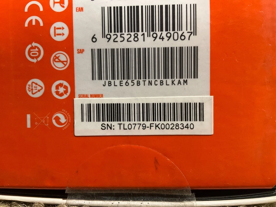 JBL Wireless Over Ear Headphones black JBLE65BTNCBLK - Image 4 of 4