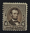 CKStamps: US Stamps Collection Scott#222 4c Lincoln Mint H OG