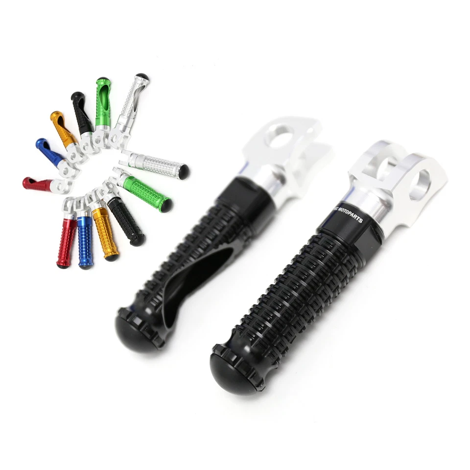 Escaleras delanteras Billet negras MPRO para Triumph THRUXTON R 16 17 18 19 Foto 3 de 4