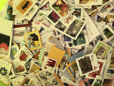 50c 55c 60c 65c 70c Decimal stamps  ON paper  X 850 GRAMS BULK THOUSANDS CHEAP