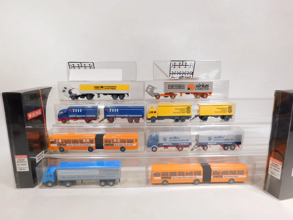 2X H0 1:87 Promotional Models 1982/83 198301 198302 Very Good/Mint+Box #DV775-1 - Image 2 of 4