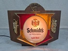 Vintage Schmidt’s Light Beer Lighted Sign