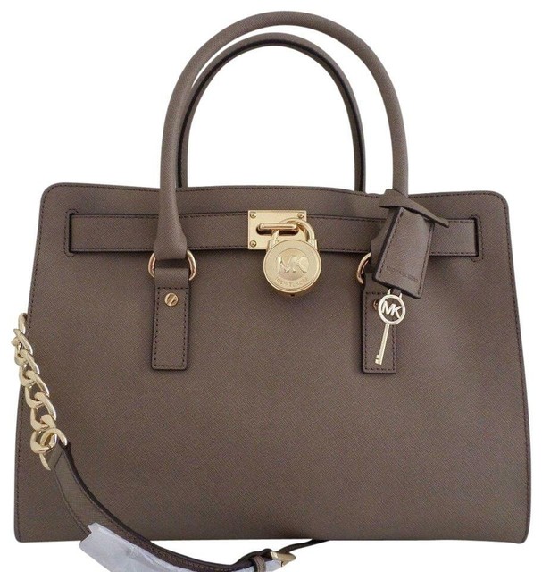 michael kors large hamilton satchel