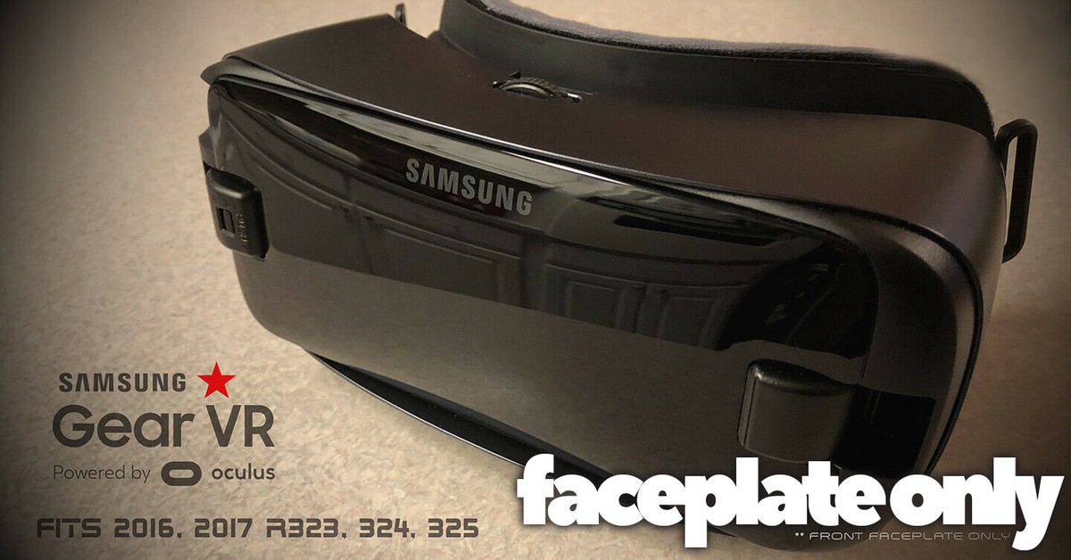 Samsung Gear VR Headset Front Gloss Cover - Fits All Black Gear VR