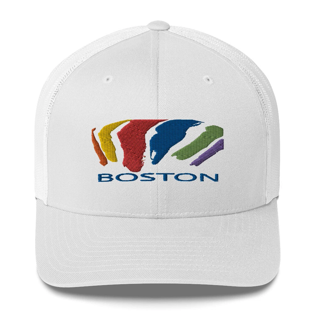 Rainbow red sale sox hat