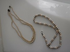 Artificial Pearl Necklaces, 2, Look Genuine Choker Length