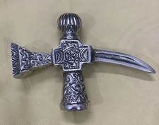 Antique Hammer Looking Aluminum Head Handle Only For Stylish Walking Cane Stick