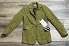 Beretta Duca Visconti Di Modrone Woman Jacket Moleskin Green Moss Model GD571