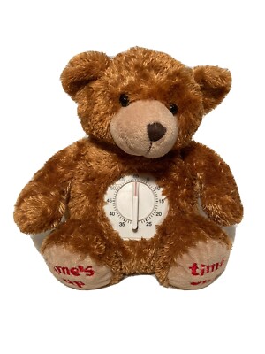 JAAG Time Out Teddy Bear Timer Tan Plush Toy  Time s Up