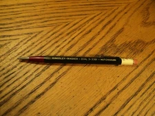 Vintage Autopoint Mechanical Pencil Kingsley Wagner Hutchinson Dark Green Body 1