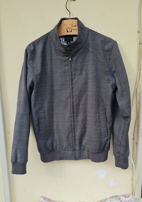 Volcom Oxford gefütterte Jacke grau Corpo Class Vintage