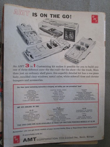 Car Craft Magazine March 1960 Grilles The Wildest Cars Trucks Hot Rodding Tips - Picture 2 of 2