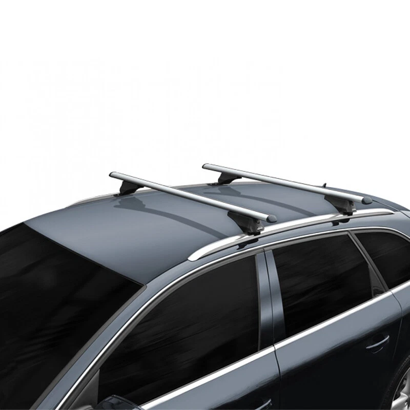 Solid Roof Bars Longitudal flush Integrated Roof Rails Solid Rail