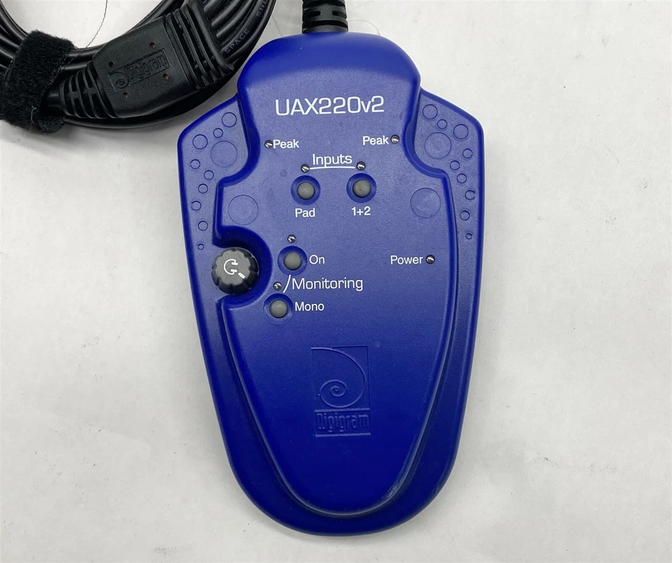 Digigram UAX220v2 USB Digital Audio Computer Recording Interface Balanced XLR - Image 2 of 4