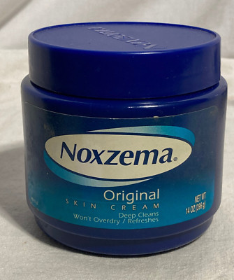 Vntg Noxzema Original Deep Cleansing Skin Cream 14 oz 1 pc. 1996