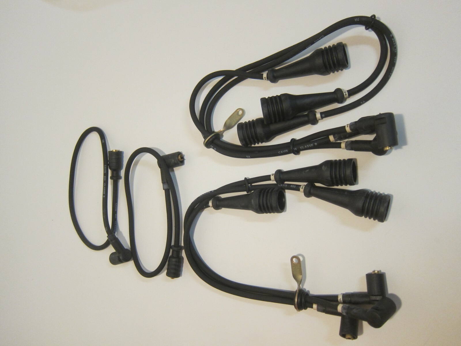 Maserati Biturbo ignition wire set NOS OEM Cavis 313250220 for two coil cars