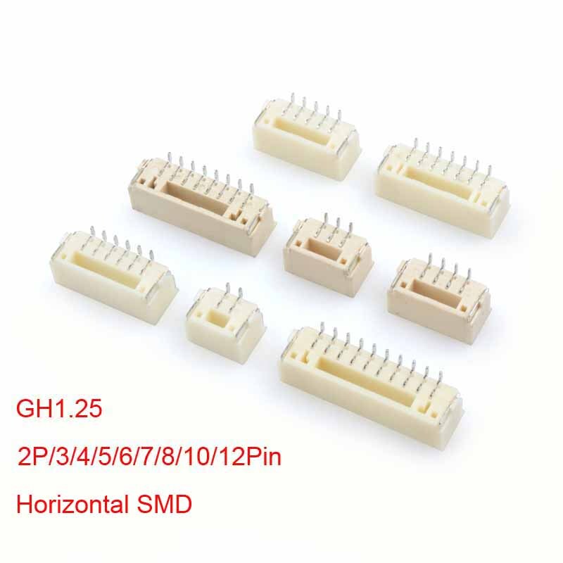 JST GH Kit De Connecteurs 1,25 Mm Vers Dupont 2,54 Mm Avec