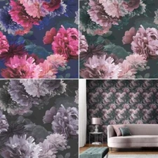 Lipsy Issey Blossoms Wallpaper Large Flowers Elegant Floral - 3 Colours