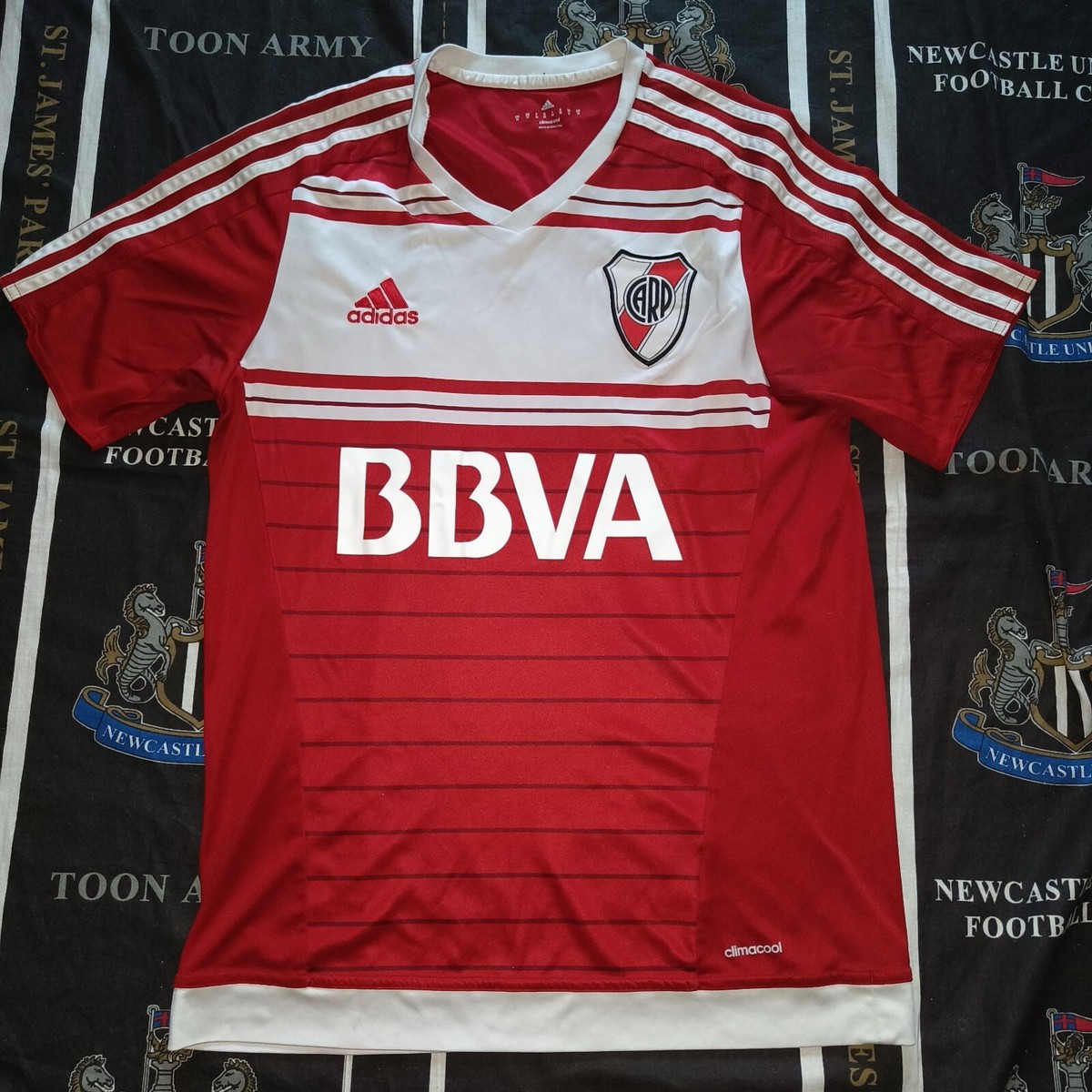 River Plate Away Football Shirt Jersey 2016 2017 Adidas Size M | eBay