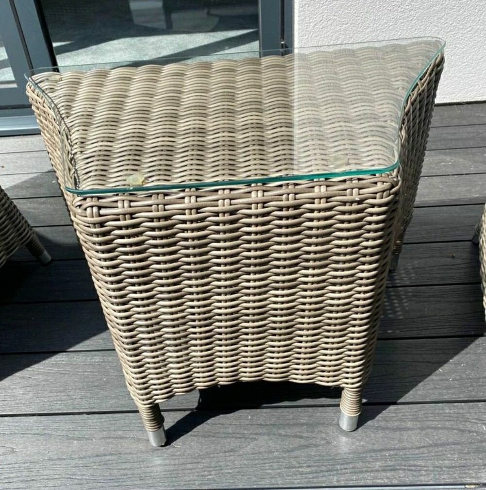 Luxury Hartman Wide Chunky Bistro set 2 Chairs & table eBay