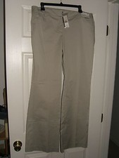 WOMEN'S NEW YORK  CO. MID RISE AVERAGE BOOTCUT FIT PANTS SIZE 12 AVERAGE  NEW 