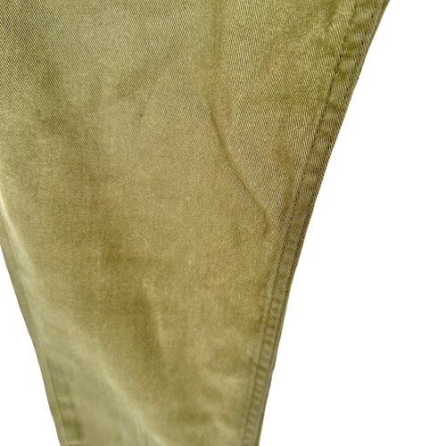 Divided H&M Pants Womens 10 Olive Skinny Leg Back Pockets Button Zip Closure EUC - Picture 3 of 6