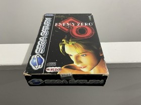 Rare PAL, Enemy Zero Sega Saturn, Good Condition, Wear On Outer Sleeve Horror