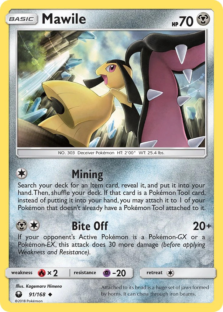 Mawile - 91/168 - Celestial Storm