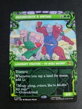 Groundchuck & Dirtbag (Showcase) Rare MTG Ninja Turtles