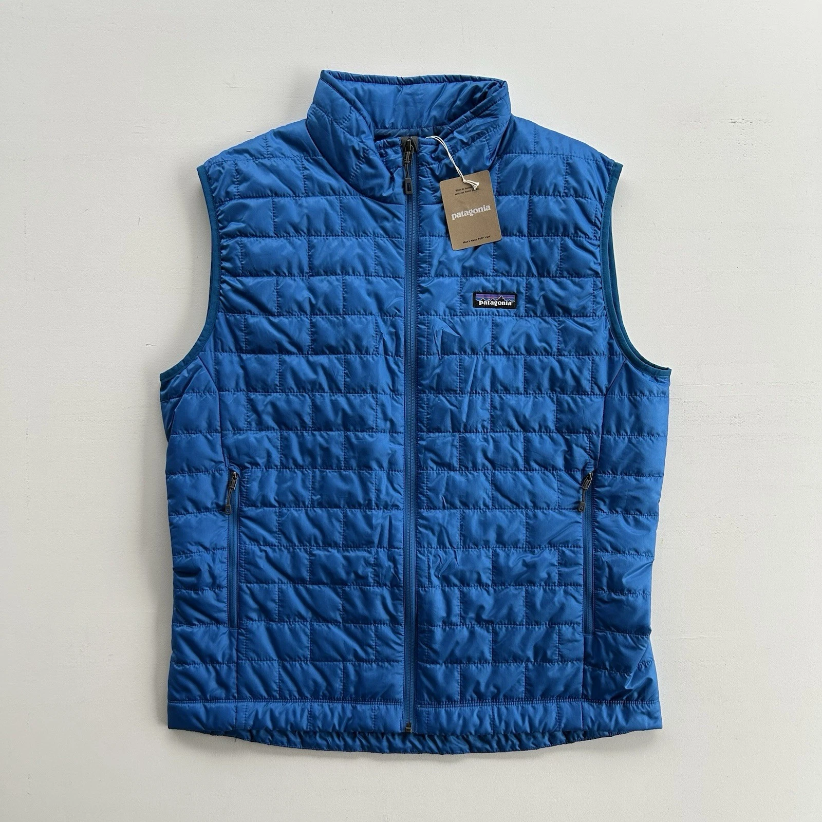 Patagonia Nano Puff Insulated Vest Endless Blue Men’s Size Large NWT 84242